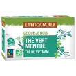 20 Thé vert menthe Ethiquable en sachet