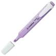 6 Surligneurs swing cool Pastel - Pointe biseautée - Coloris assortis - STABILO