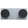 Patère double - Magnétique - ALBA