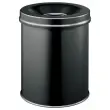Corbeille &agrave; papier anti-feu - 15L - Noir - DURABLE 