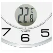 Horloge avec thermomètre Tempus - UNILUX