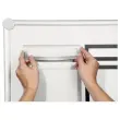 5 Porte-noms magn&eacute;tiques Duraframe Magnetic Top - A4 portrait - Argent - DURABLE 