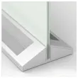 S&eacute;parateur de bureau en verre - 58 x 44 cm - Premium Plus - NOBO 