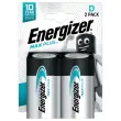 2 Piles alcalines LR20 (D) Max Plus - ENERGIZER