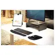 Tapis de souris - Repose poignet PlushTouch - Noir - FELLOWES