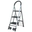 Escabeau diable pliable avec 3 marches 
