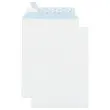 50 Pochettes blanches bande siliconée - 229x324 mm - sans fenêtre - 90g - GPV