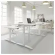 Cloisonnette pour bureau L 160 blanc/blanc