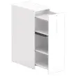 Armoire Orga tower ouverture à droite H1300 blanc