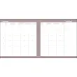 Agenda semainier AFFAIRES COLOR ML Ella - 10x15 cm - Beige - D&eacute;cembre &agrave; d&eacute;cembre - QUO VADIS 