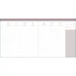 Agenda semainier AFFAIRES COLOR ML Ella - 10x15 cm - Beige - D&eacute;cembre &agrave; d&eacute;cembre - QUO VADIS 