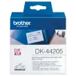 Ruban BROTHER DK44205 62mm Noir/Blanc