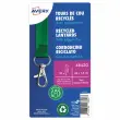 10 Tours de cou recycl&eacute;s - Avec mousqueton - Vert - Avery 