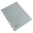 Jeu d'intercalaires - polypropyl&egrave;ne souple - 6 touches - FIDUCIAL 