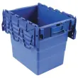 Bac navette gerbable 32 litres bleu