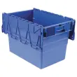 Bac navette gerbable 78 litres bleu
