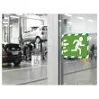 2 Pochettes d'affichage adhésives Security A4 Vert/blanc DJOIS