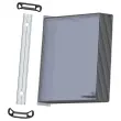 Support mural Pro - 10 poches - TARIFOLD