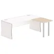 Retour BUDAPEST et BUENOS AIRES 80 x 60 acacia clair - pieds alu