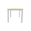 Bureau BRUXELLES 140 x 80 acacia - pieds aluminium 