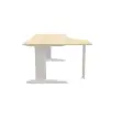 Bureau BUENOS AIRES compact retour à gauche acacia/alu, L180