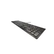 Clavier filaire KC 6000 SLIM - Extra-plat - Argent - Cherry