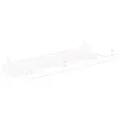Goulotte double L 140 blanc