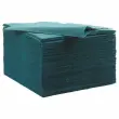 125 serviettes double épaisseur - 33x33cm - Bleu - DUNI