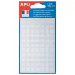539 pastilles gommettes de signalisation rondes, &Oslash; 8mm, blanc 
