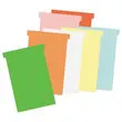 100 Fiches T pour planning - Taille 4 - Bleu Clair - NOBO