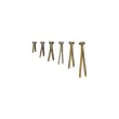 100 Attaches parisiennes 30 mm - G&eacute;n&eacute;rique 