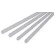 25 Baguettes à relier - 6 mm - Cristal - Pavo