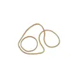 Bracelets caoutchouc &eacute;troits - 200 x 2 mm - SIGN 