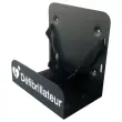 Support mural en métal pour DAE L 23x P 15,4 x H 21,7 cm, noir