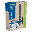 10 Rollers PILOT V5 + 30 recharges dont la moitié gratuites - noir - PILOT