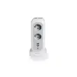 Multiprise WATTBALL compacte et mobile- Coloris : Blanc/gris 