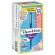 36 (30+6 offerts) Feutres Flair Original - bleu - PAPERMATE 