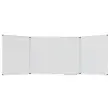 Tableau blanc triptyque UNITE PLUS - Surface émaillée - 90 x 120 cm - Legamaster