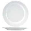 6 Assiettes plates en porcelaine ø 19,5 cm