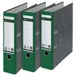 Classeurs &agrave; levier carton marbr&eacute; - Dos 8 cm  - vert - LEITZ 