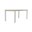 Bureau 180 x 80 ch&ecirc;ne vein&eacute; - pieds  aluminium 