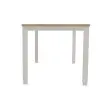 Bureau 180 x 80 ch&ecirc;ne vein&eacute; - pieds  aluminium 
