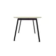 Bureau rectangulaire 160x80 Acacia clair / piét. Anthracite BANGKOK