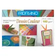 Pochette de papier dessin couleur 21x29,7 cm - 160gr - 12 feuilles 