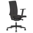 Siège Navigo synchrone - tissu coque noir accotoirs 2D montés