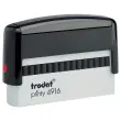 Timbre Printy personnalisable 4916 - Noir - 70 x 10 mm - 2 lignes max
