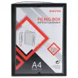 Boîte valisette personnalisable - polypropylène A4 - Dos 10 cm - noir - ACCESS