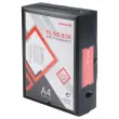Boîte valisette personnalisable - polypropylène A4 - Dos 10 cm - noir - ACCESS