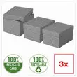3 Bo&icirc;tes de rangement Home - Taille S - Gris - ESSELTE 
