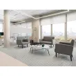 Table basse gigogne 93 cm blanche